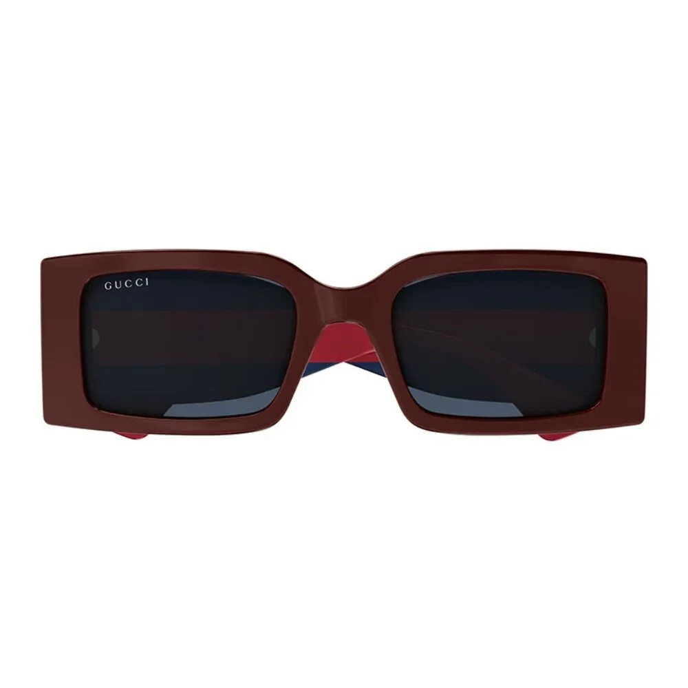 NEW GUCCI UNISEX SUNGLASSES GUCCI GG1860S 003 BURGUNDY/BLUE EYEWEAR - Picture 3 of 4
